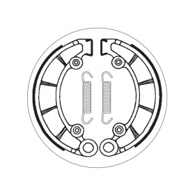 Machoires de frein SBS 2072