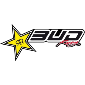 Autocollant de camion team Bud / Rockstar-80 x 40 cm-La paire de stickers