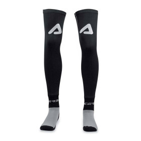 Chaussettes longues renforcées ACERBIS X-LEG-Gris / Noir-S / M