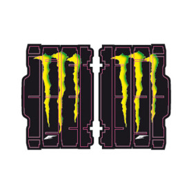 Déco de protection de radiateur Monster Energy pour KTM