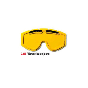 Double écran - Jaune