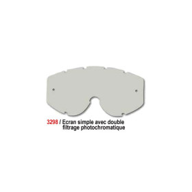 Ecran simple - Double filtrage photochromatique