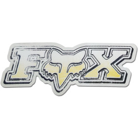 Sticker FOX Podium jaune