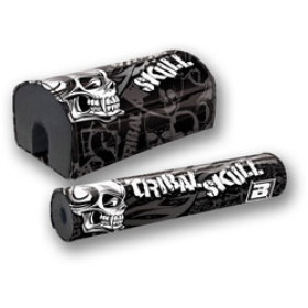 Mousse de guidon Tribal Skull