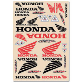 Planche de stickers HONDA