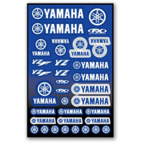 Planche de stickers Yamaha Factory Effex