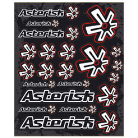 Planche stickers ASTERISK