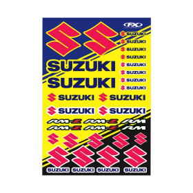 Planche de sickers Suzuki