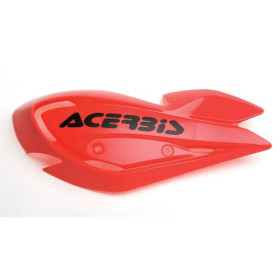 Protège mains UNIKO ATV - Plastique de remplacement ROUGE