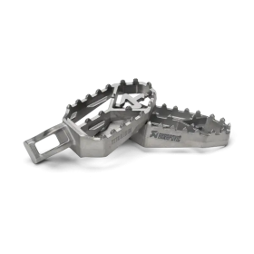 Repose-pieds titane Akrapovic Triumph Tiger vue principale