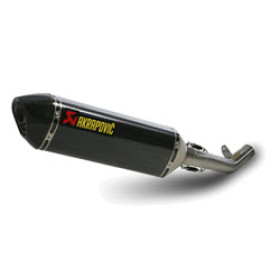 Silencieux Akrapovic SLIP-ON SK7SO2ZC/1  /  SK7SO2ZT/1  pour KAWASAKI Z 750 / Z750R (2007/2013)