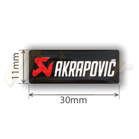 Sticker Akrapovic P-CST3POFILL