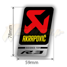 Sticker Akrapovic P-HST15AL