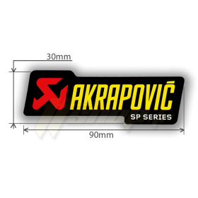 Sticker Akrapovic P-HST3ALSP