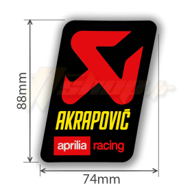 Sticker Akrapovic P-VST2ALAP APRILIA Racing