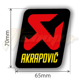 Sticker Akrapovic P-VST4PO