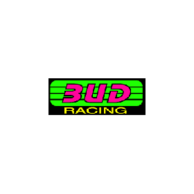 Sticker de camion BUD RACING 100x42cm