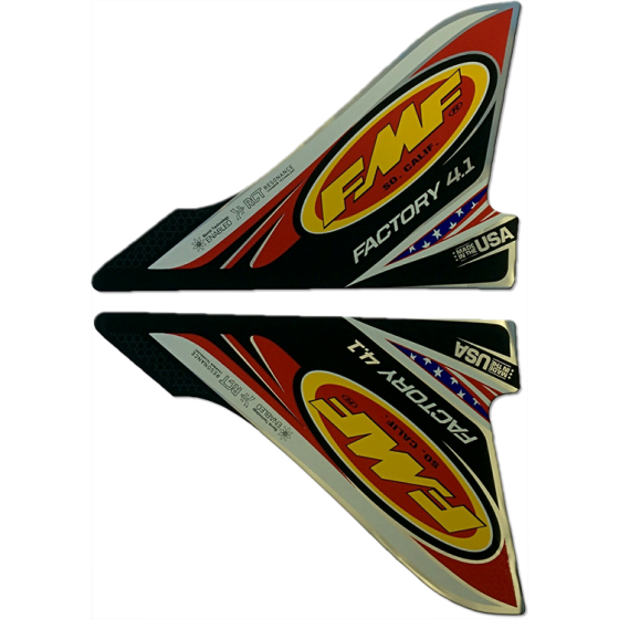Stickers de remplacement pour pot FMF Factory 4.1 USA