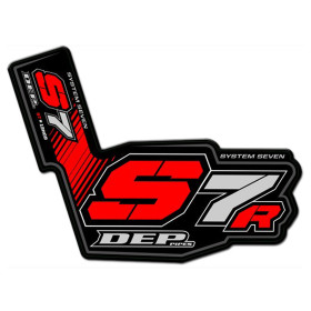 Sticker pour pot d'échappement DEP S7R