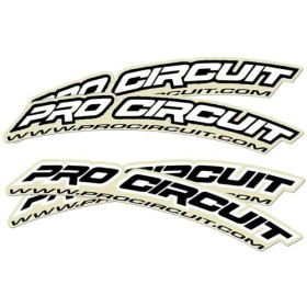 Sticker de garde-boue avant Pro Circuit