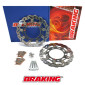 Kit Disque de frein pour TMAX Oversize BRAKING Wave flottant - 300 OKWK10