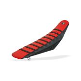 Housse de selle CRF 250 et 450 rouge / noir /rouge