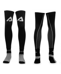 Chaussettes longues renforcées ACERBIS X-LEG gris et noir