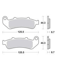 Plaquettes de frein SBS 685LS