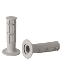 Grips racetech souples-KTM Long. 120mm-Gris