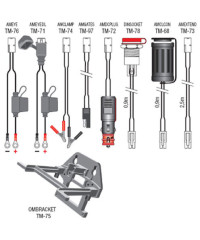 Accessoires pour chargeurs Optimate et Accumate