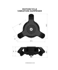 Amortisseur de vibrations QUAD LOCK