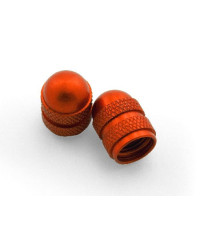Bouchons de valve oranges (1 paire)