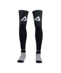 Chaussettes longues renforcées ACERBIS X-LEG-Gris / Noir-S / M