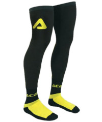 Chaussettes longues renforcées ACERBIS X-LEG jaune et noir