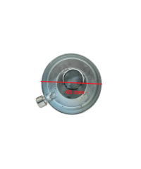 Chicane universelle diamètre 45 mm pour sortie de pot ronde 