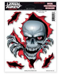 Autocollant sticker Lethal Threat - skull peek a boo