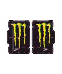 Déco de protection de radiateur Monster Energy pour Yamaha