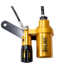 Installation amortisseur Öhlins STX46 HD 517 sur Harley-Davidson Softail