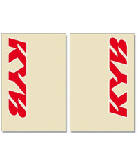 Stickers de tube de fourche KAYABA