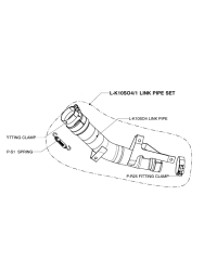Pièce de rechange Akrapovic L-K10SO4/1