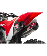 Double silencieux de ligne complète Yoshimura RS-9T Titane pour Honda CRF250R 2018-2019