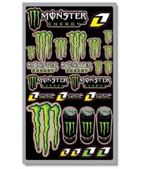 Planche de stickers Monster Energy