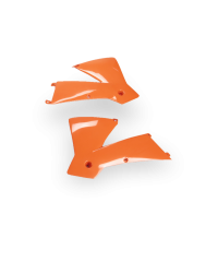 ouies de radiateur pour KTM SX / EXC orange