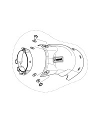 Pièce de rechange Akrapovic P-HSB10R1/A1