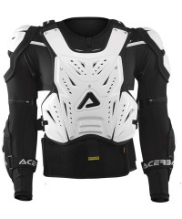 Protection intégrale enduro motocross Acerbis COSMO Avant Blanc