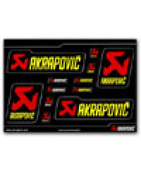 Planche de stickers Akrapovic