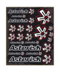 Planche stickers ASTERISK