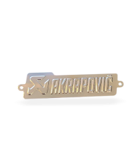 plaque alu AKRAPOVIC