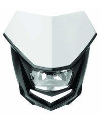 Plaque phare Polisport Halo-Blanc / Noir