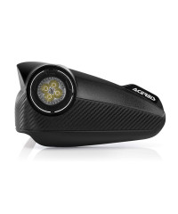 Protèges mains noirs Vision à leds Acerbis pour votre moto